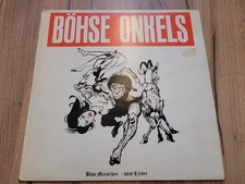 Boehse Böhse Onkels Onkelz Böse Menschen Böse Lieder Erstpressung 1985 Vinyl 12"