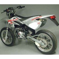 Endschalldämpfer Titan Rund Arrow mit ABE für Beta RR Enduro / Supermoto 50 ccm