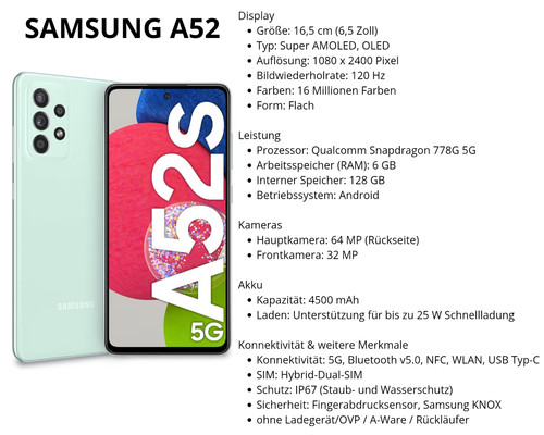 Samsung galaxy a52s - samsung,