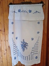 antiker Küchenhandtuchhalter, mit Überhangtuch, Holz