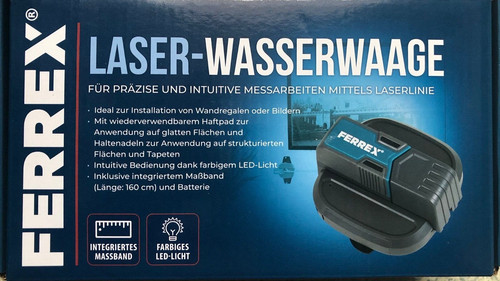 Ferrex laser wasserwaage - ferrex,