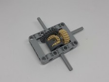 Lego® Technic Differential im Rahmen 6589 62821ab 32269 64179 Technik hellgrau