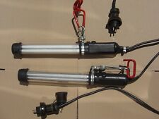 2xBundeswehr Rheintechnik  Fluorex Stablampe Handlampe 2x8 W aus Behördenbestand