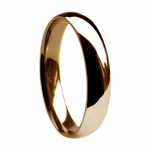 5mm 18ct rote rose gold - rose,