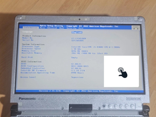 Panasonic toughbook c2 - toughbook, cf-c2