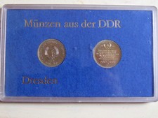 2 Münzen aus der DDR Dresden