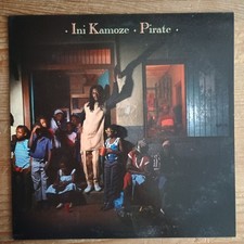 Ini Kamoze ‎– Pirate LP US-1986 1st PRESS NM/VG+
