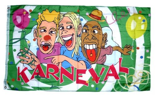 Fahne flagge karneval - flagge,