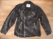 YPS Herren- Motorrad - Lederjacke / Biker -Jacke in schwarz in ca. Gr. 54