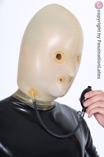 Latex maske für sie und - für, ihn