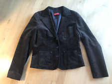 Taifun Cord-Samt Blazer Dunkelbraun Gr. 38