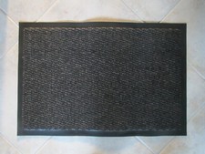 Türvorleger Schmutzfang Fußmatte Abtreter Velours Rutschfest Schwarz Grau 60x40