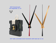 Funkuhrwerk DCF lautlos mit