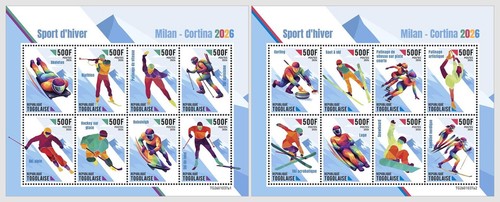 Togo 2026 mnh winter - winter, sports