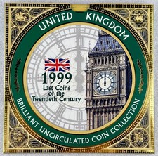 England KMS 1999 ST Last Coins