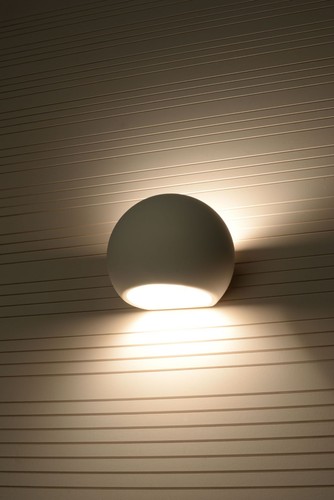 Globe keramische wandlampe - globe, 60w