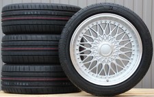 Mercedes 190 W201 Satz 17 Zoll Räder Alufelgen RC90 Style Sommerreifen Hankook