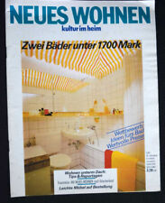 Neues Wohnen-kultur im heim, 5/1990, 35. Jahrgang DDR,Möbel zum Nachbauen