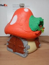 Schleich Schlümpfe 40001 Großes Schlumpfhaus Papas House Haus Dach orange 