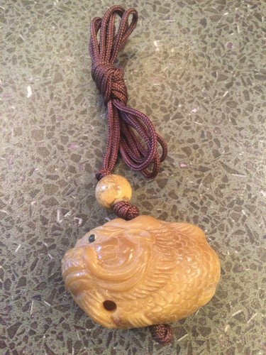 Netsuke fisch - netsuke,