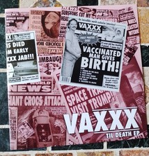 VAXXX – Til Death EP (7"-vinyl, red) hardcore,straight edge,vegan, BAND OF MERCY