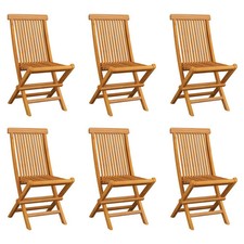 vidaXL Klappbare Gartenstühle