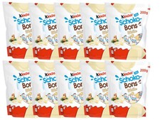 10x kinder Schoko Bons White