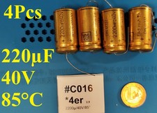 4x 2200uF 40V 85°C Vishay ROE