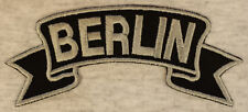 Patch Aufnäher BERLIN Biker Route 66 Motorrad Custombike RETRO V8 VINTAGE 76