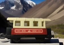 Railway Matchbox Eisenbahn Lesney Nr.44 Passenger Coach Zug Waggon ohne Scheiben