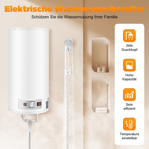 80l elektro warmwasserspeicher - 80l,