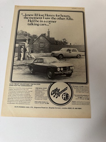 Original alfa romeo 1750 gtv - romeo,