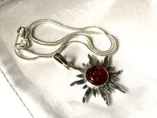 Sonne Anhänger Kette Schmuck