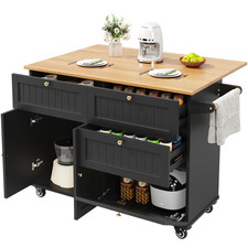 Küchenwagen Kücheninsel auf