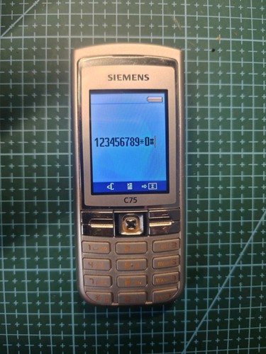 Siemens c75 mobiltelefon - mobiltelefon, light