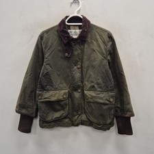 Barbour Cropped Border Green