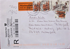 BRD ,GS ,Rückschein