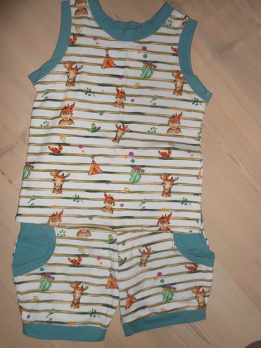 Teiliges jersey sommer - ,