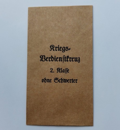 Verleihungstüte für