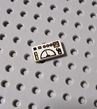 Lego Fliese Bedruckt Tacho Regler 3069bp52 3069 6399 6554 4564 6397 K013