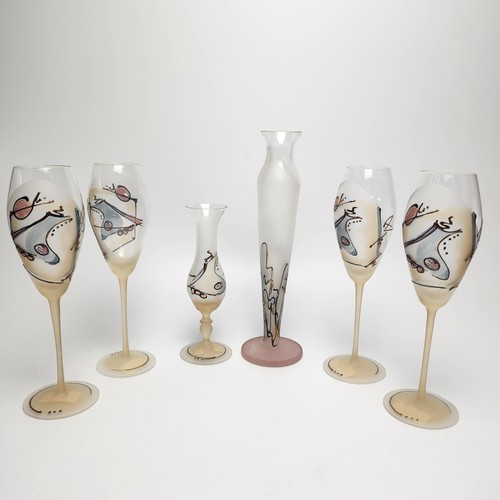 Kunstglas konvolut tlg 4 - konvolut,