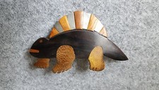 Damen, Mädchen, Haarspange, Dinosaurier, Holz, Haarschmuck, Kinder   NEU 