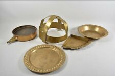 Konvolut Messing Teller Schale Schüssel Dekostücke Classic antik Sammler