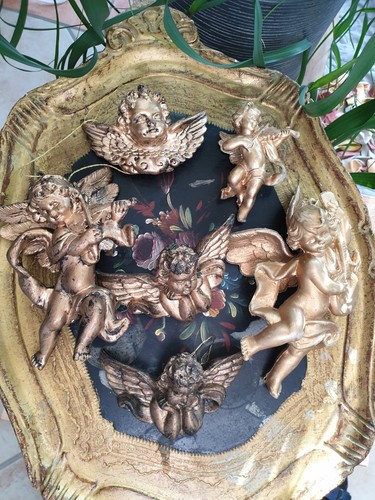 Goldene engel aufhänger - engel,