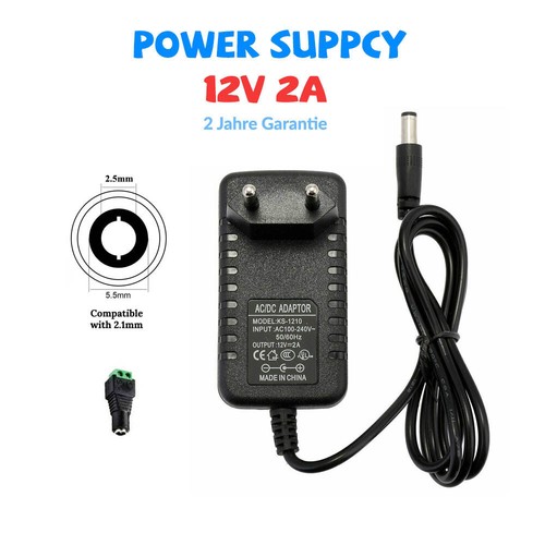 12v 24w netzteil - ac/dc,