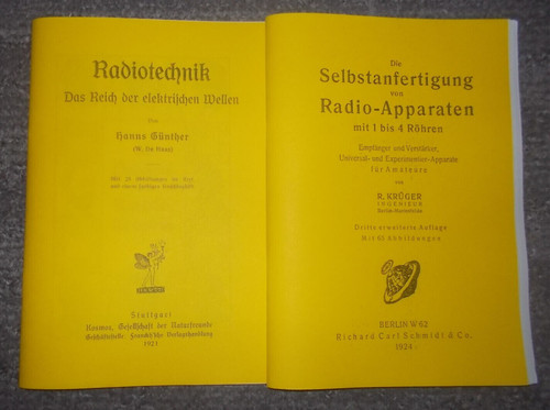 Broschüre radiotechnik 1921 - broschüre, &