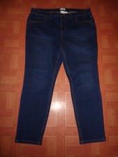 Neu Sheego Curvy Pia Jeans Blau Gr. 50 Herzmuster Stretch sehr dehnbar 