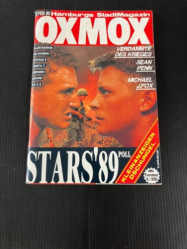 Oxmox 1990 platoon sean - sean, penn