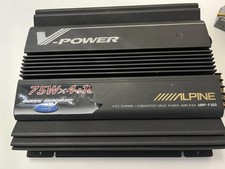 „Alpine MRP-F320 4-Kanal Endstufe – Car Hifi Verstärker – V-Power“