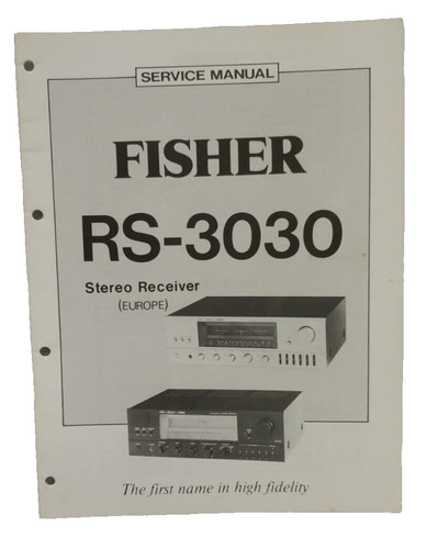Fisher service manual - fisher,